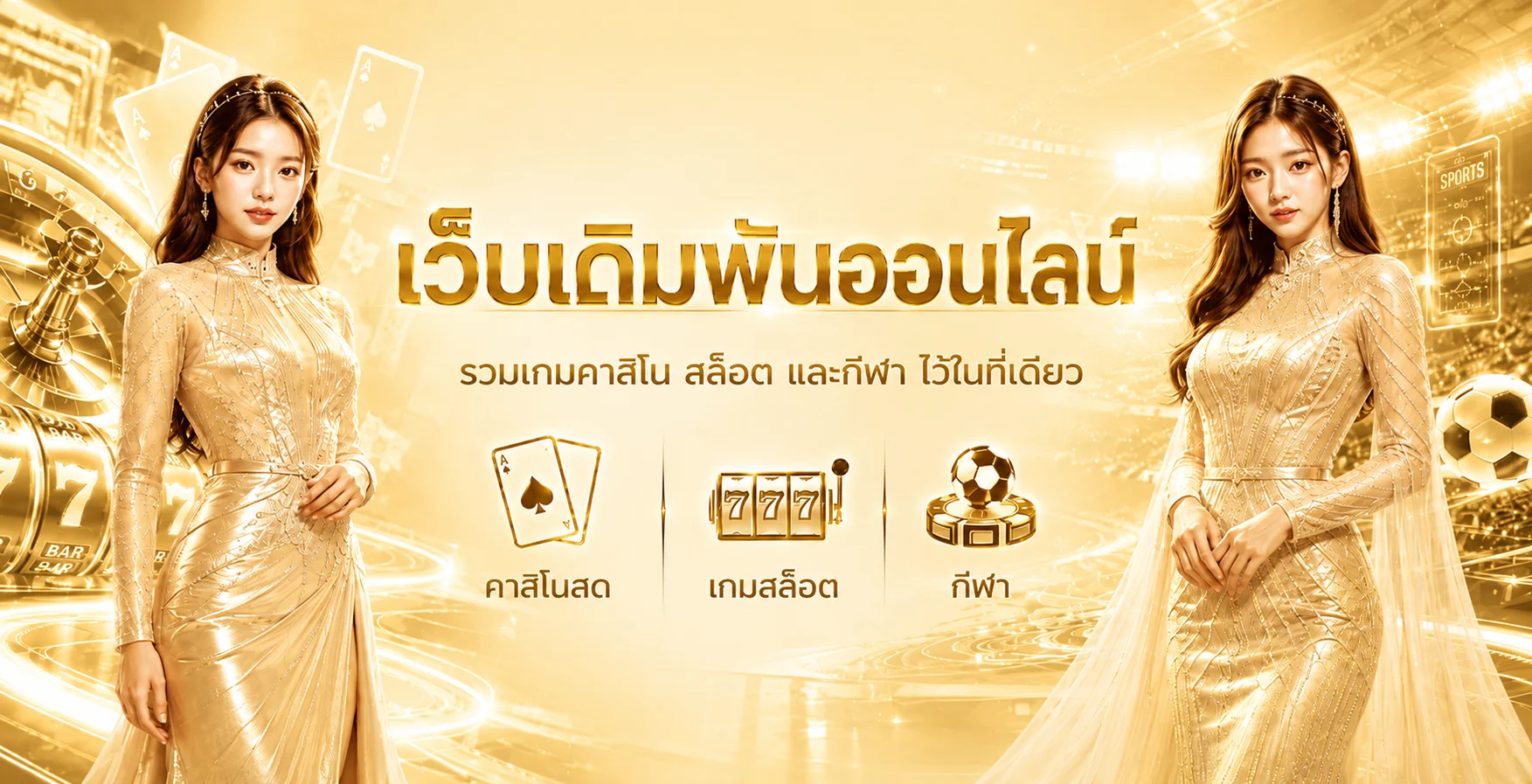 ภาพต้อนรับ CTGOLD คาสิโนออนไลน์พร้อมตัวละครเกม PG Soft